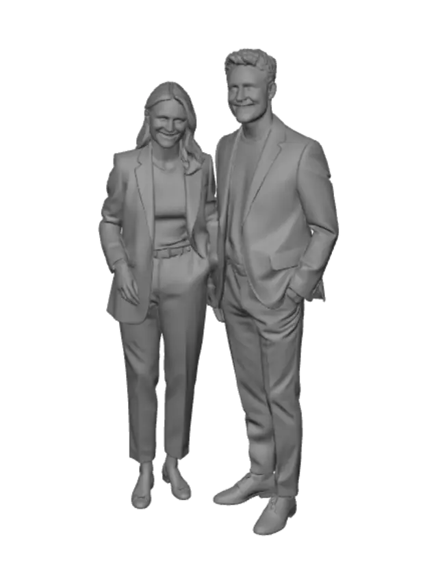 3D model for Blazer Duo in Neutrals