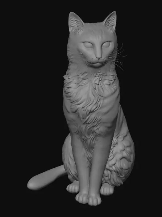3D model for Jennie The Cat