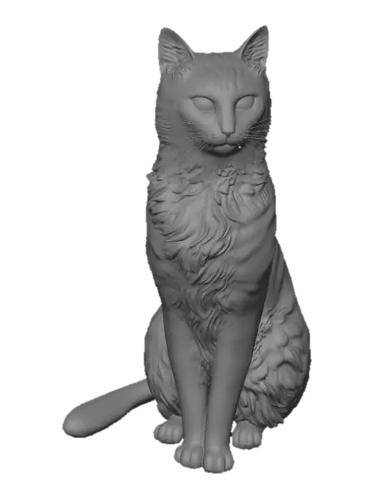3D model for Jennie The Cat