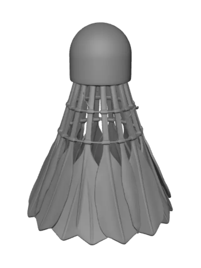 3D model for Patina Shuttlecock
