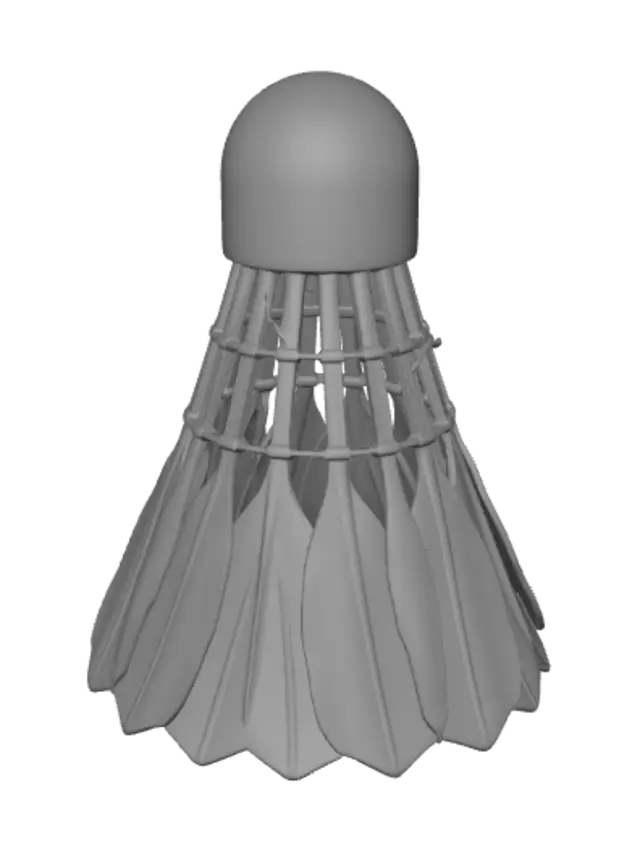 3D model for Patina Shuttlecock