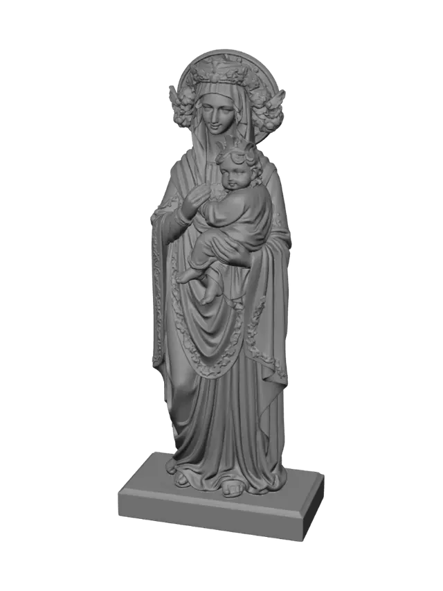 3D model for Madonna and Child