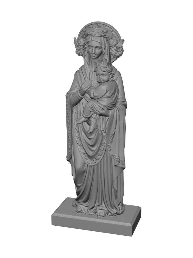3D model for Madonna and Child