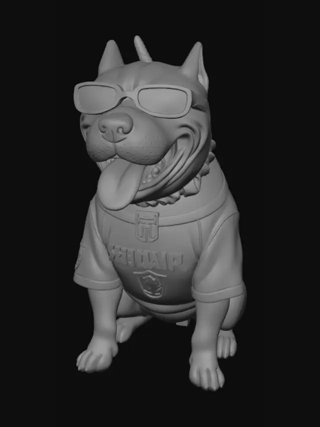 3D model for Raider Pup in the Park