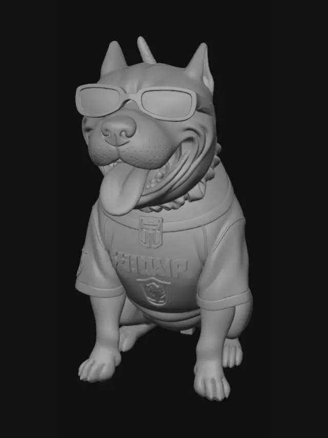 3D model for Raider Pup in the Park