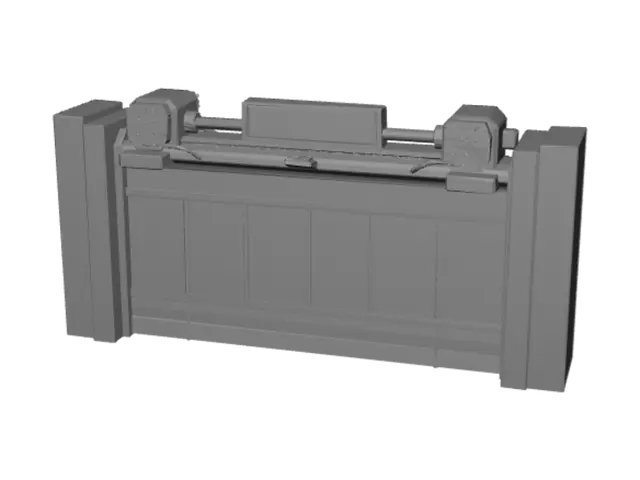 3D model for Active Automated Gate
