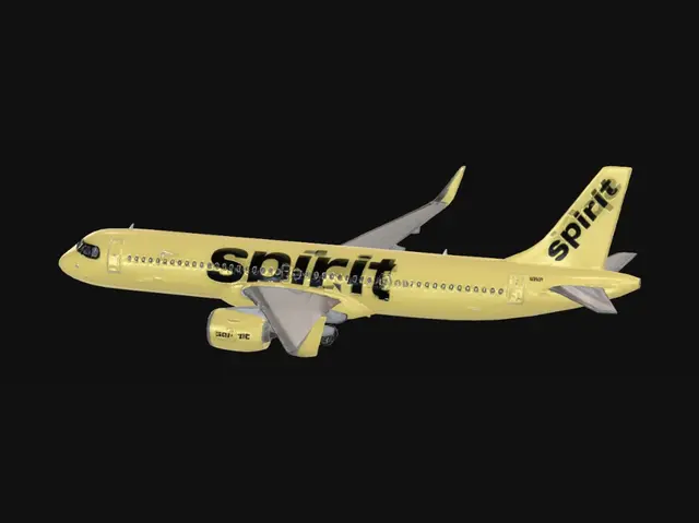 3D model for Yellow Spirit Jet