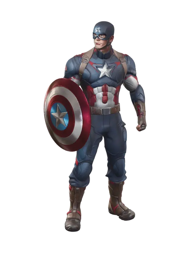 3D model for Realistic Captain America