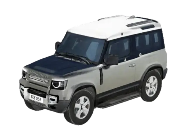 Land Rover Defender 90 - Fourwheeldrive 3D model, vytvořený pomocí AI