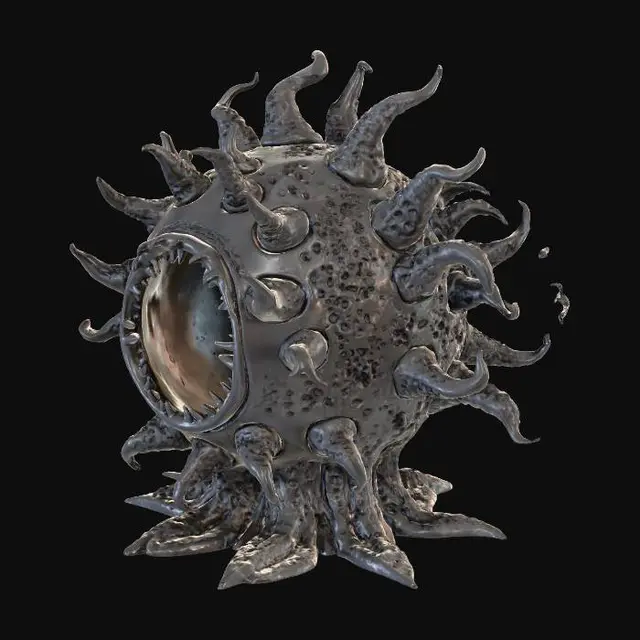 3D model for cage , style gigers model, adapted for human prisonners, black rubber color. cage is empty.
A Giger-inspired cage in black rubber, adapted for human prisoners, is depicted. Suggestion: For better 3D results, try simplifying the background and ensuring the lighting on the cage is more consistent.