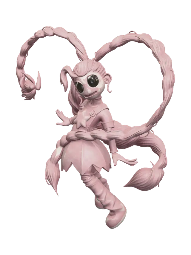 3D model for Modern Poppy Playtime Chapter 5 Lily Love Braids