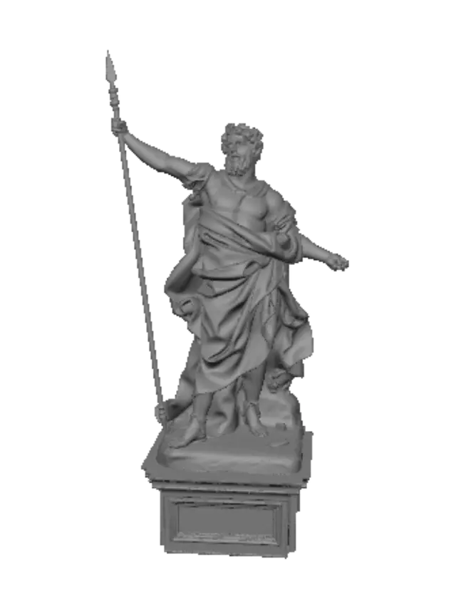 3D model for The Spear Bearer