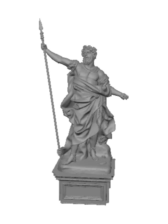 3D model for The Spear Bearer