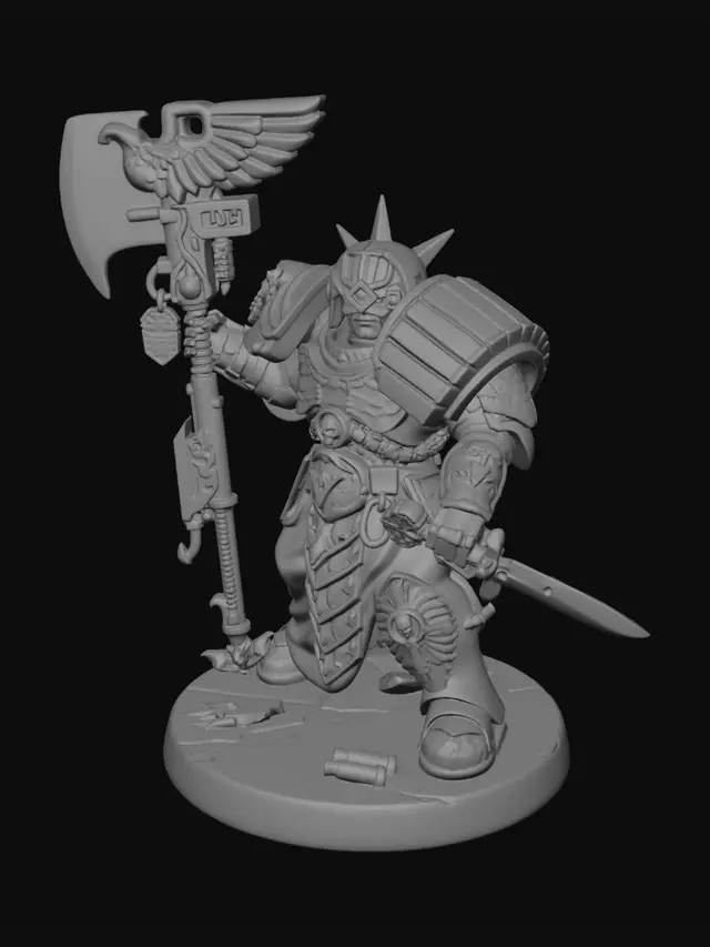 3D model for I Am the Law