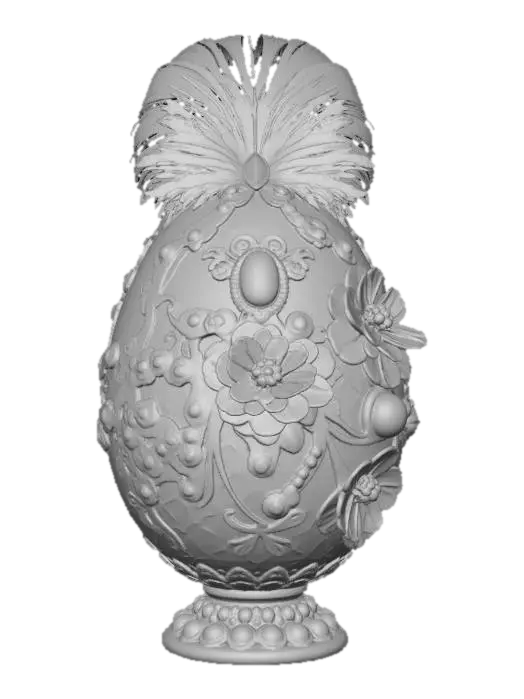 3D model for Feathered Elegance Egg, #EasterEgg2026#