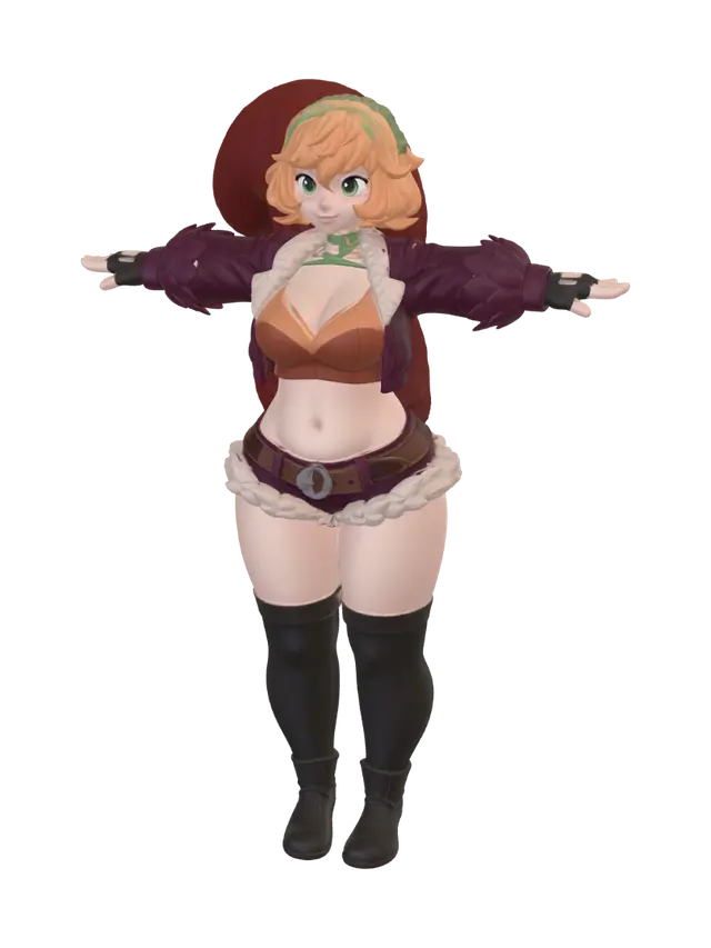 3D model for Autumn Tail Ranger