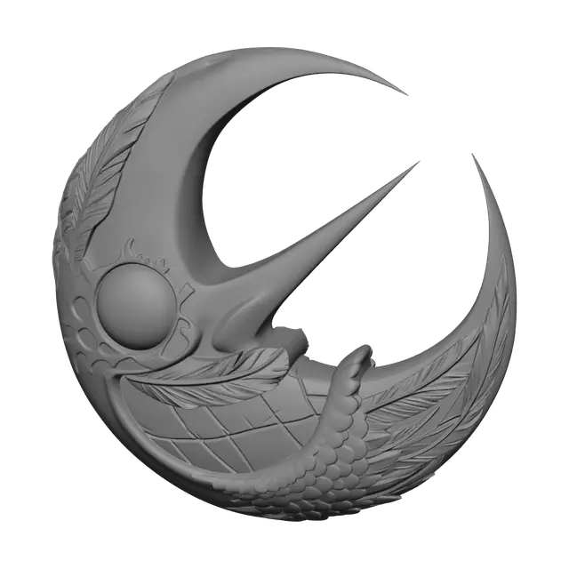 3D model for Ornate Soul Eater Moon