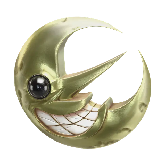 3D model for Stylized Soul Eater Moon