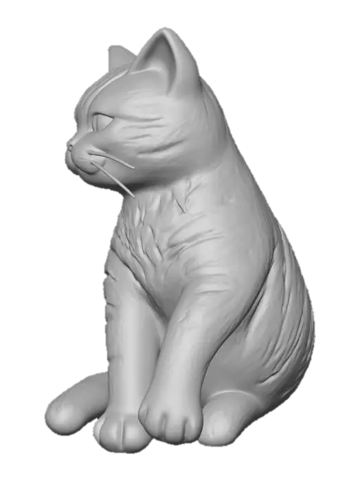 3D model for Tabby Nap on the Kitchen Counter