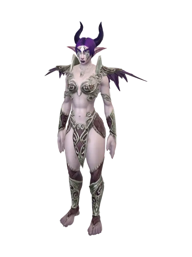 Violetwing Enchantress AI 생성 3D 모델