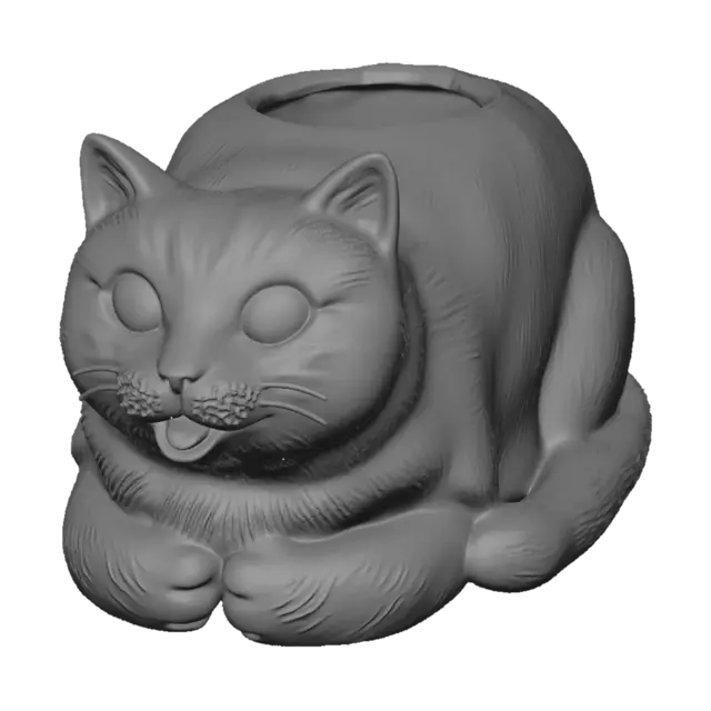 3D model for Loaf Cat on a Shelf