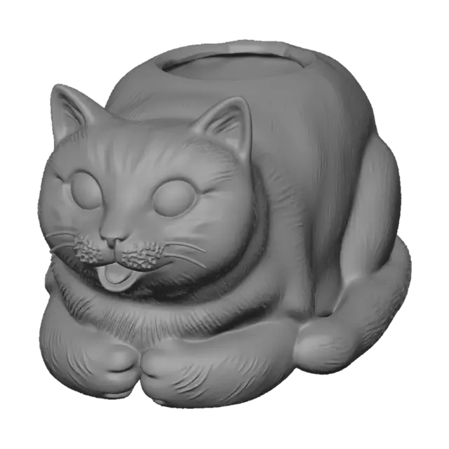 3D model for Loaf Cat on a Shelf