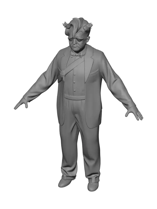 3D model for Franco Barbi