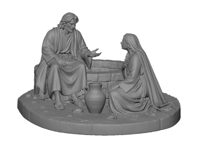 3D model for Conversation by the Well