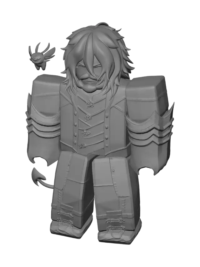 3D model for Crimson Masked Sentinel