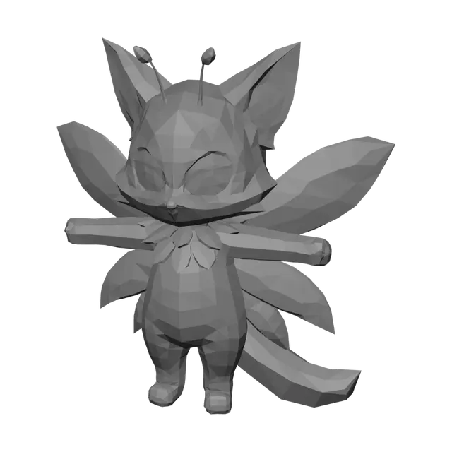 3D model for Leafwing Kitten