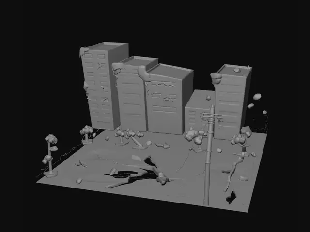 3D model for Shattered City