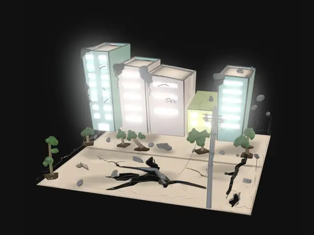 3D model for Shattered City