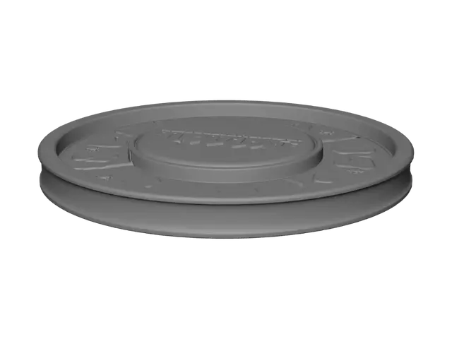 3D model for essa é a logo da minha empresa, somos um laboratório de prótese dentaria, gostaria de fazer um descanso de caneca com a minha logo o fundo e pode adicionar elementos dentários nesse descanso de caneca.