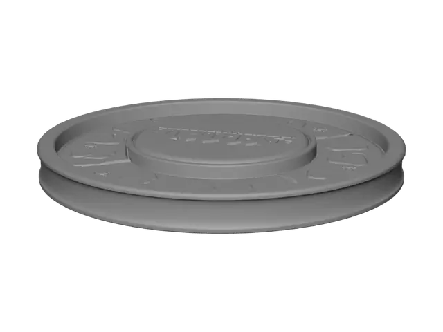 3D model for essa é a logo da minha empresa, somos um laboratório de prótese dentaria, gostaria de fazer um descanso de caneca com a minha logo o fundo e pode adicionar elementos dentários nesse descanso de caneca.
