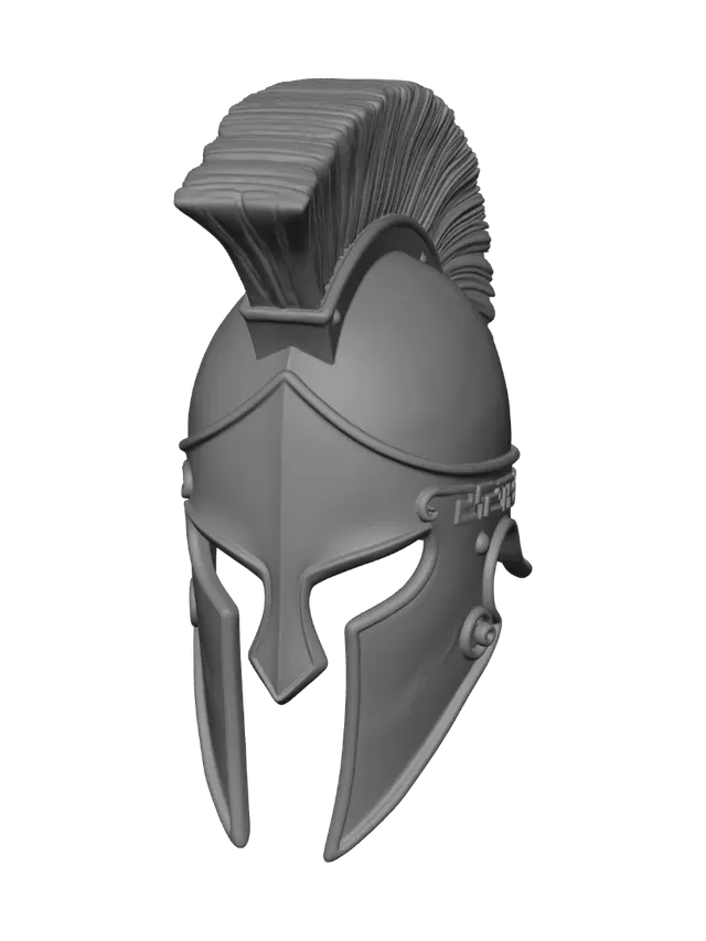 3D model for Spartan Corinthian Helmet