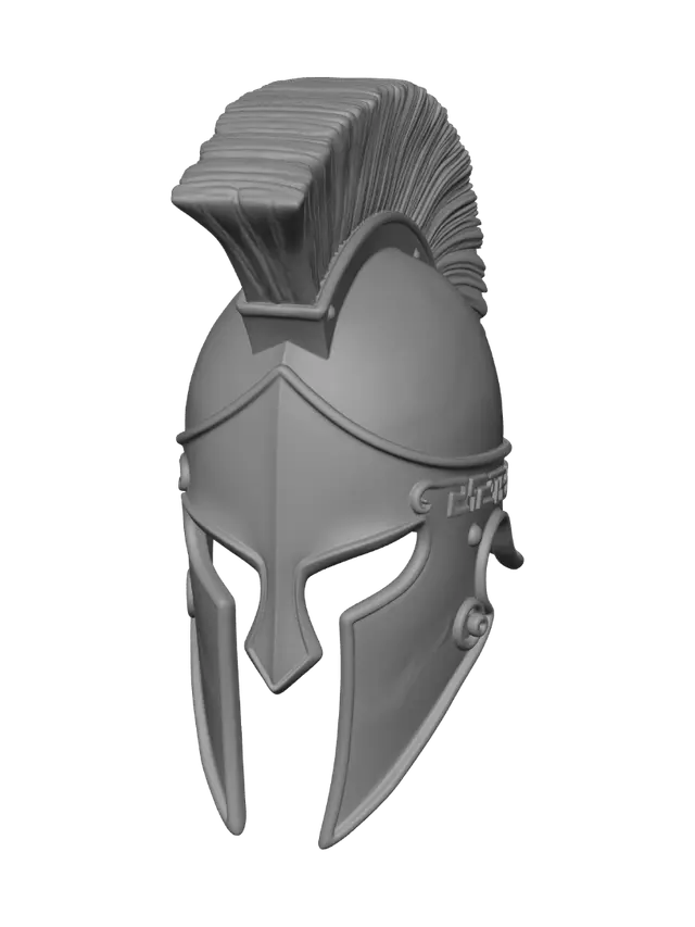 3D model for Spartan Corinthian Helmet