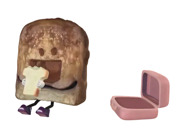 3D model for Staircase Toast