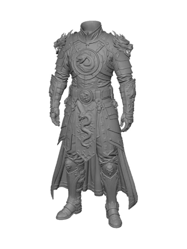 3D model for Dragoncrest Plate Armor