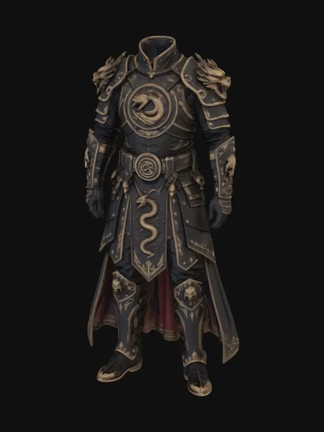 3D model for Dragoncrest Plate Armor