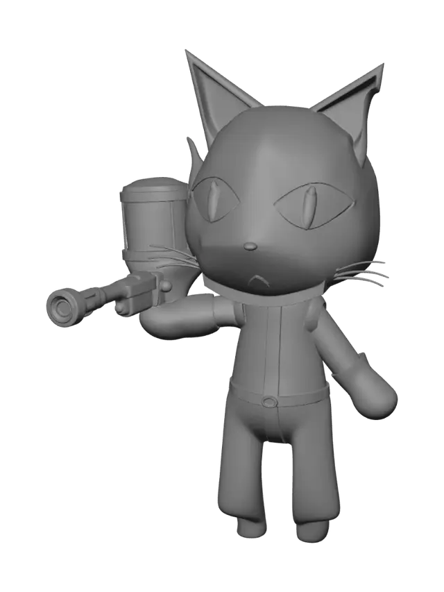 3D model for Calico Cat Ranger