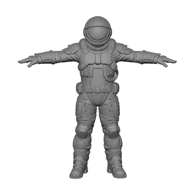 3D model for Outstretched Astronaut