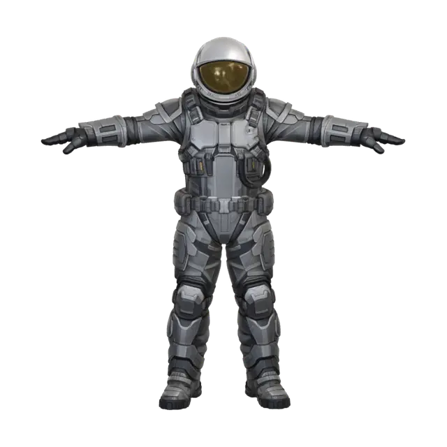 3D model for Outstretched Astronaut