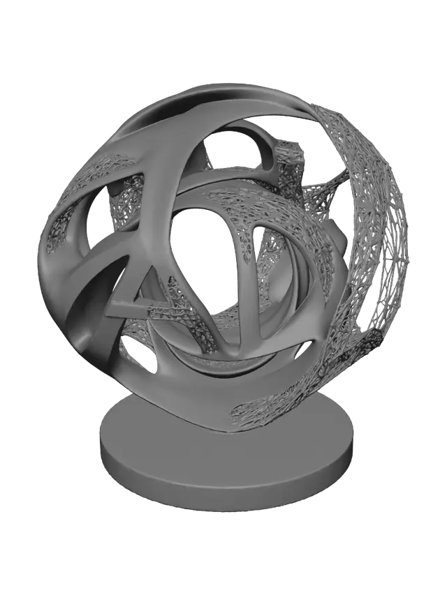 3D model for AI Entanglement