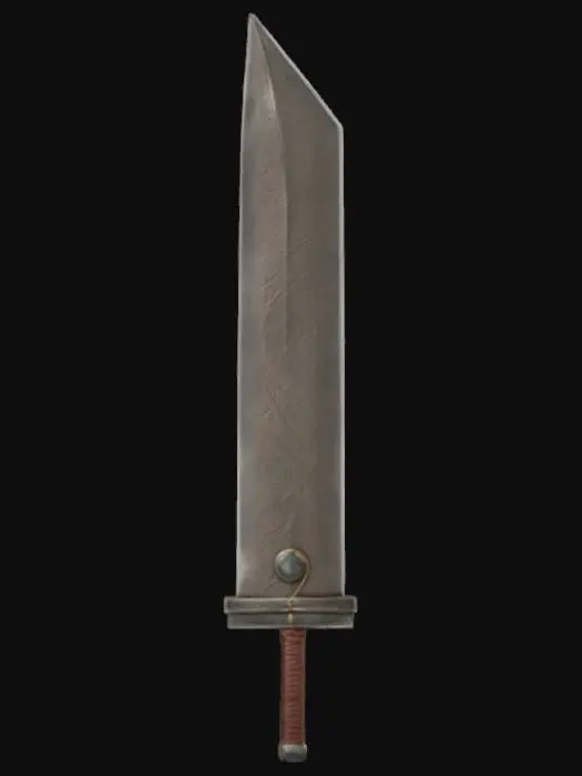 3D model for Buster Blade