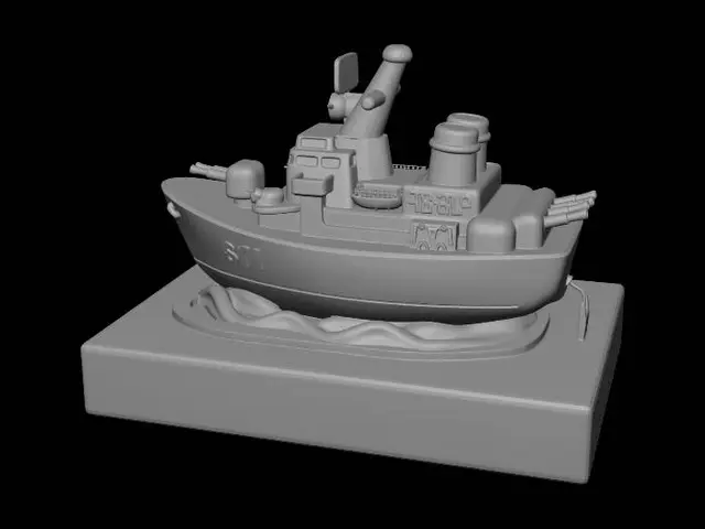 3D model for 871 Naval Model