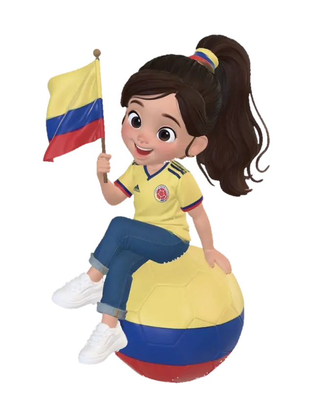 3D model for Colombian Flag Bearer