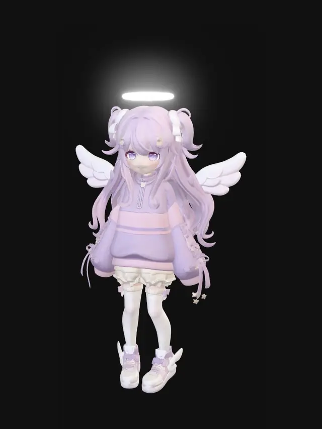 3D model for Lilac Angel Dreamscape