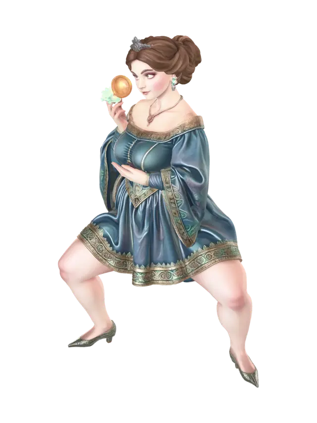 3D model for The Duchess’s Golden Secret