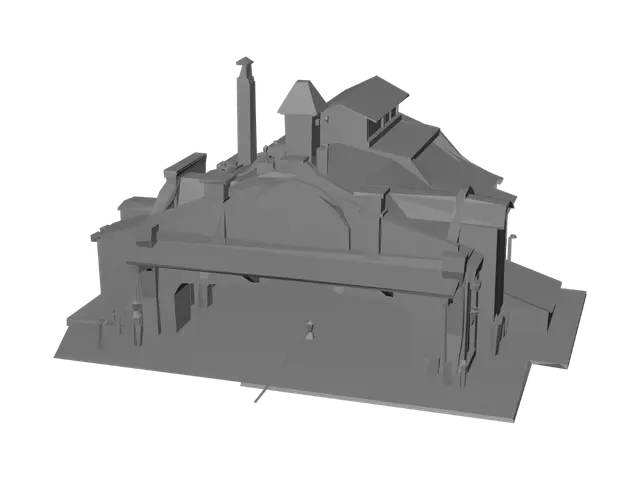 3D model for Brickstone Station