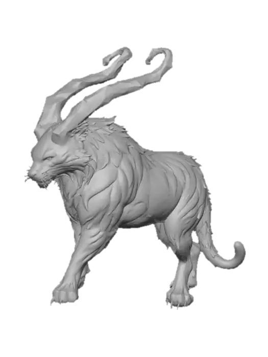 3D model for Celestial Guardian